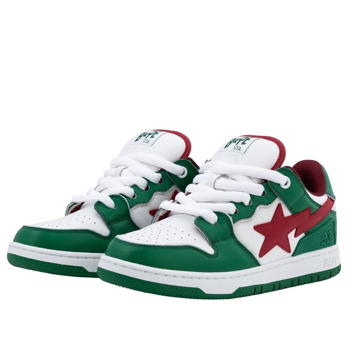 A Bathing Ape Sk8 Sta Bold #1 'Green' 1L30-191-311-GREEN