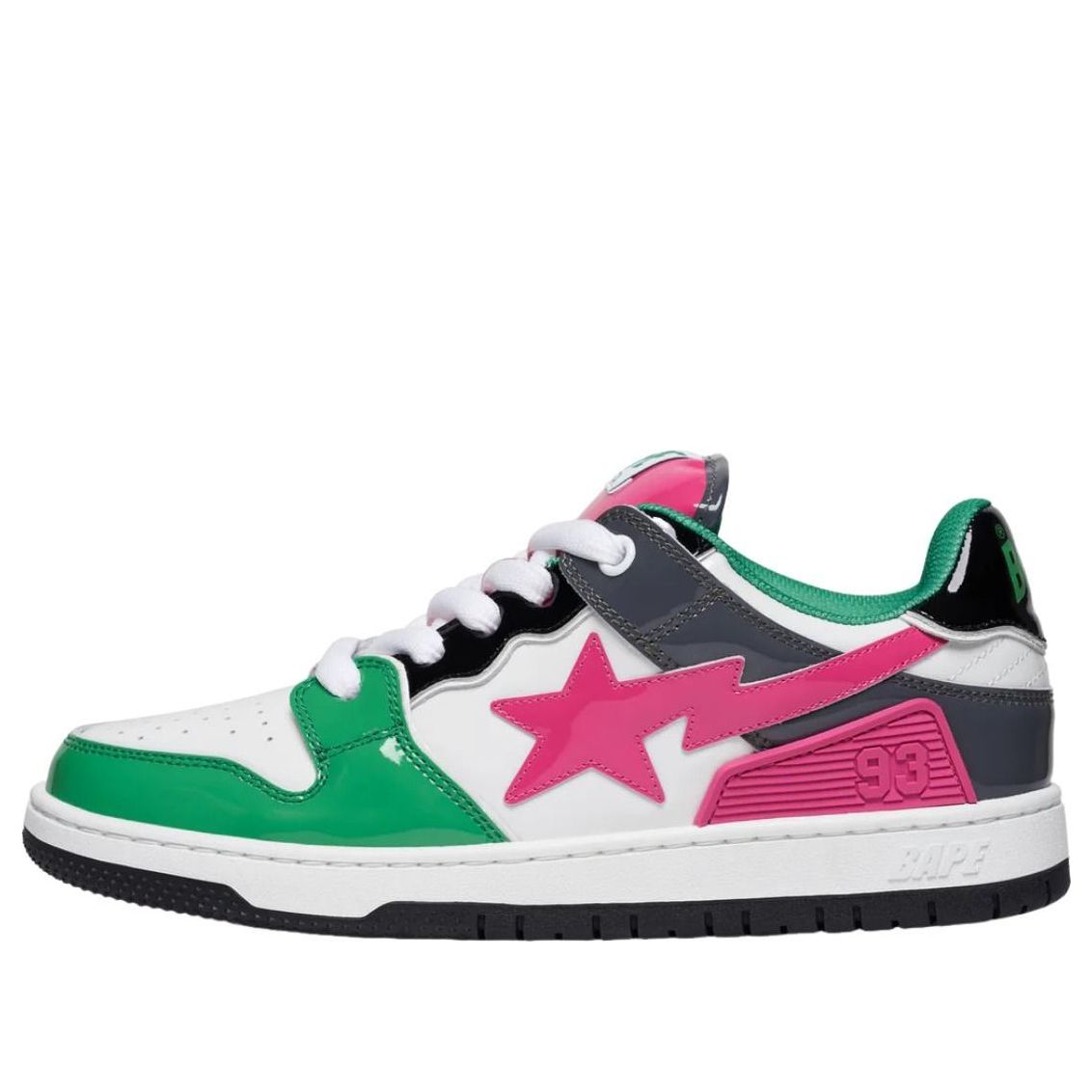 A Bathing Ape SK8 Sta Bold #2 'Green' 1L30-191-312-GREEN