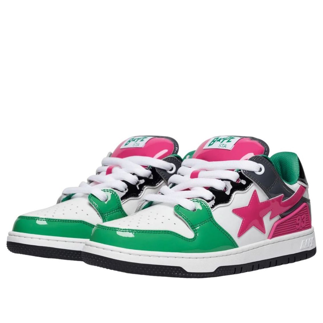 A Bathing Ape SK8 Sta Bold #2 'Green' 1L30-191-312-GREEN
