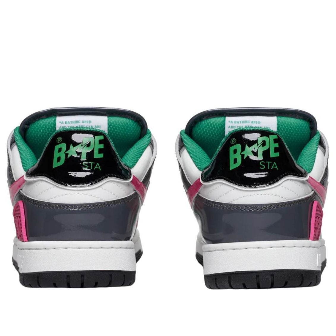 A Bathing Ape SK8 Sta Bold #2 'Green' 1L30-191-312-GREEN