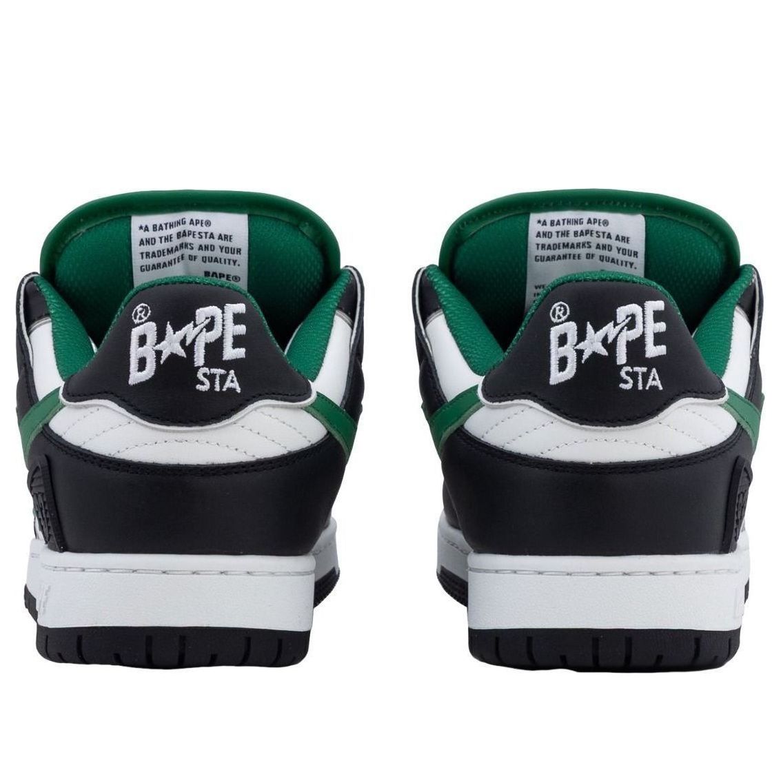 (WMNS) A Bathing Ape Sk8 Sta Bold #1 'Black' 1L30-291-310-BLACK