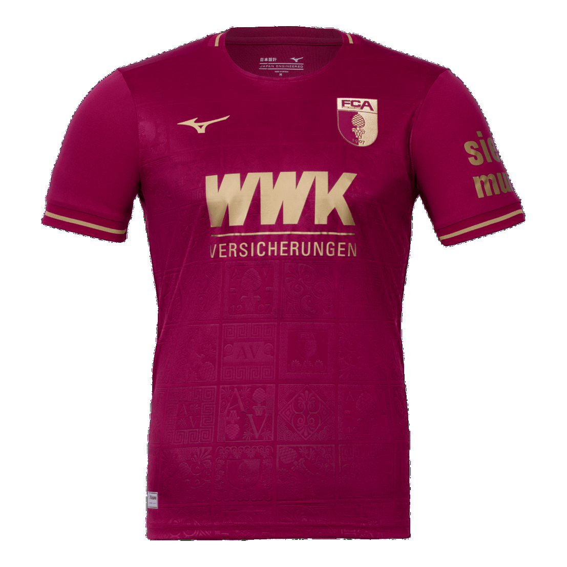 Mizuno FC Augsburg 24/25 Third Jersey 'Red' P2GABX12-69