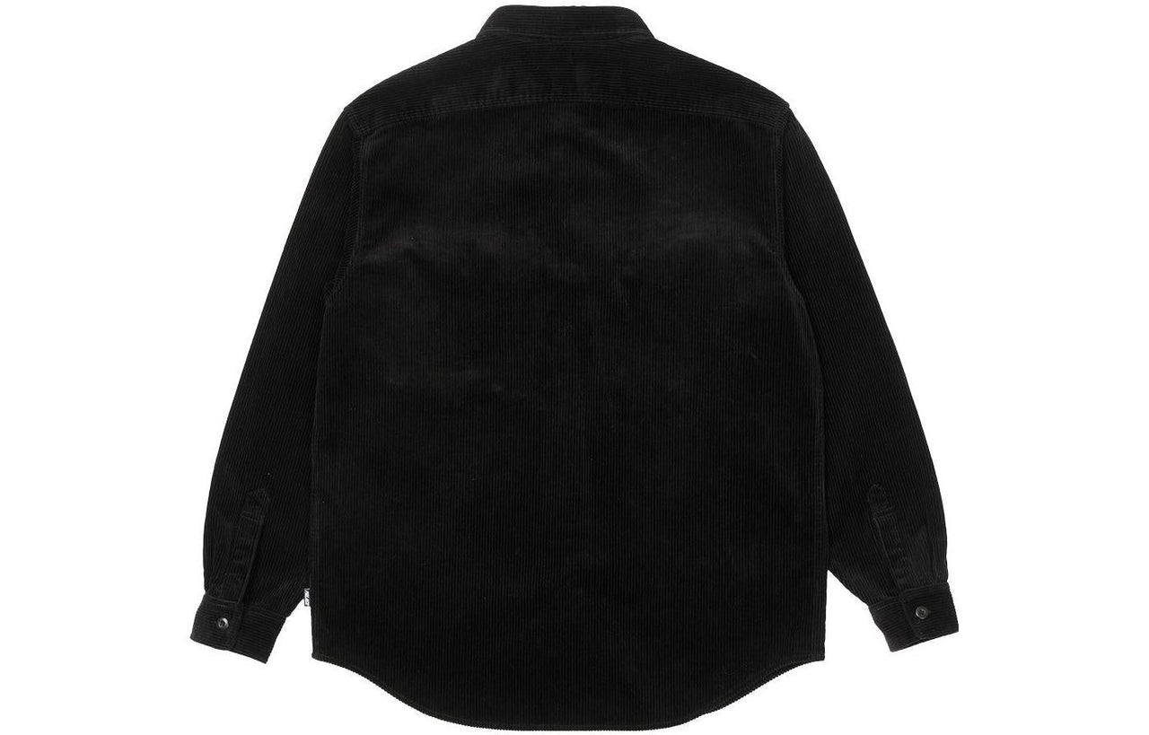 Palace Cargo Cord Shirt 'Black' P23SHT071