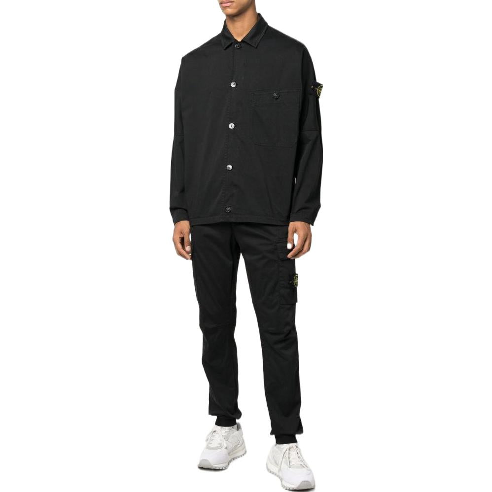 STONE ISLAND Overshirt 'Black' 771511014-V0029
