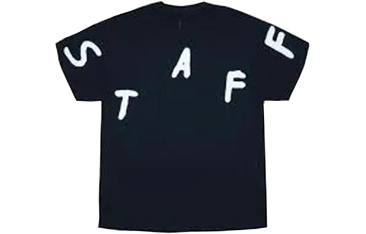 Travis Scott Unisex Cactus Jack Astroworld Printing Round-neck Black TC-45