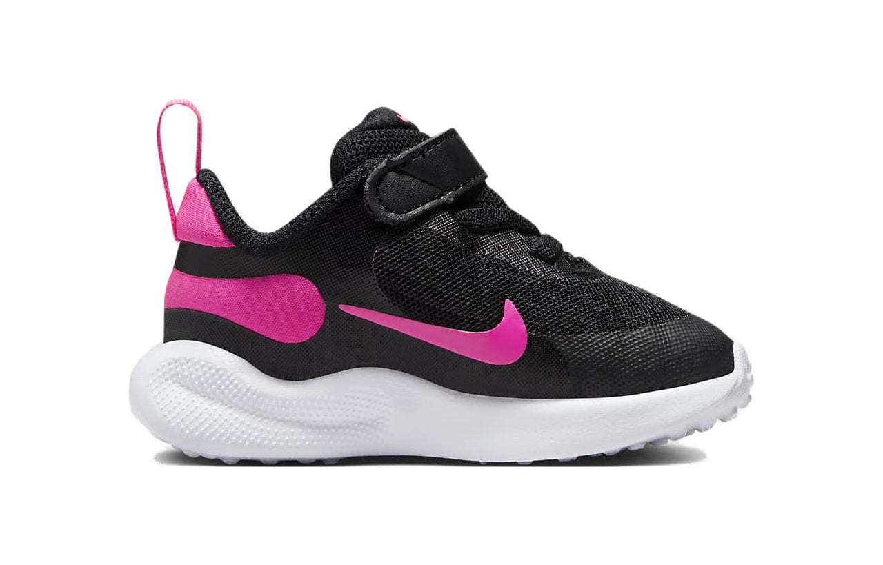 (TD) Nike Revolution 7 'Black Hyper Pink' FB7691-002