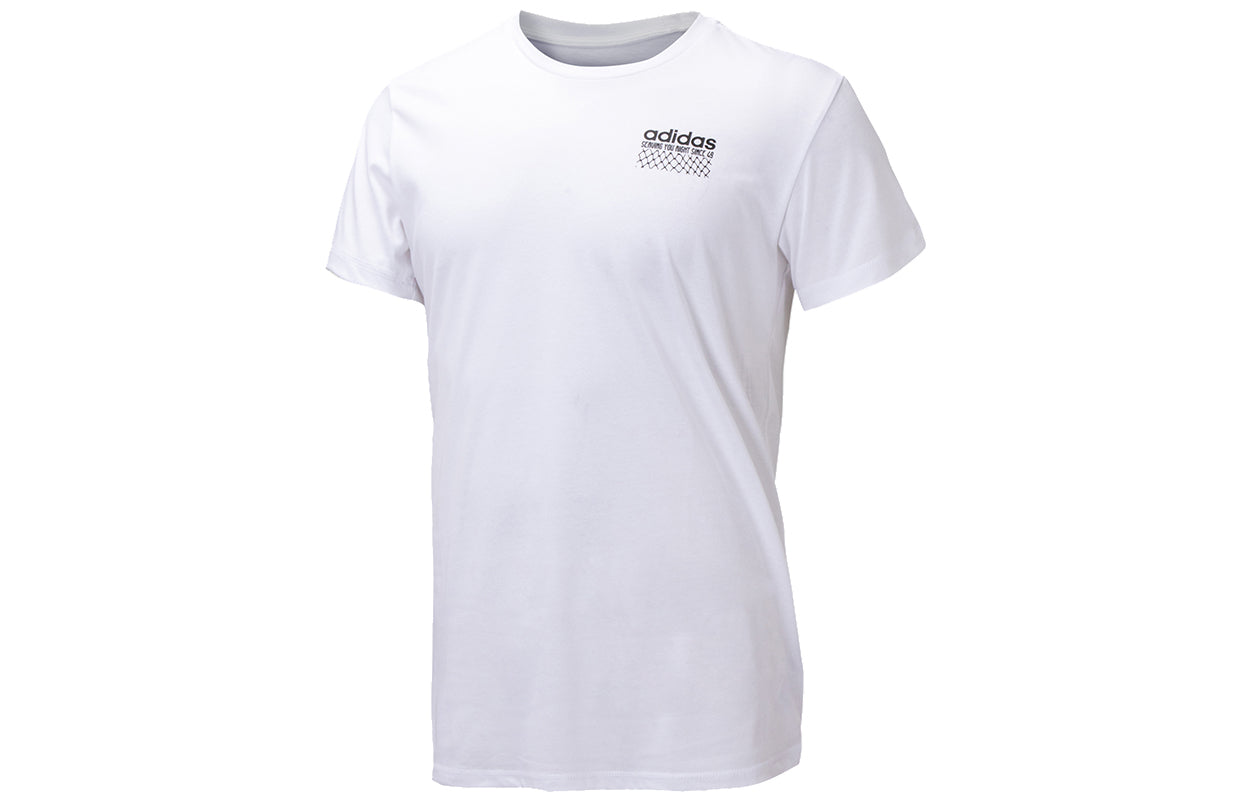 adidas neo M Fav Surf Tee Casual Sports Breathable Round Neck Short Sleeve White DW8227
