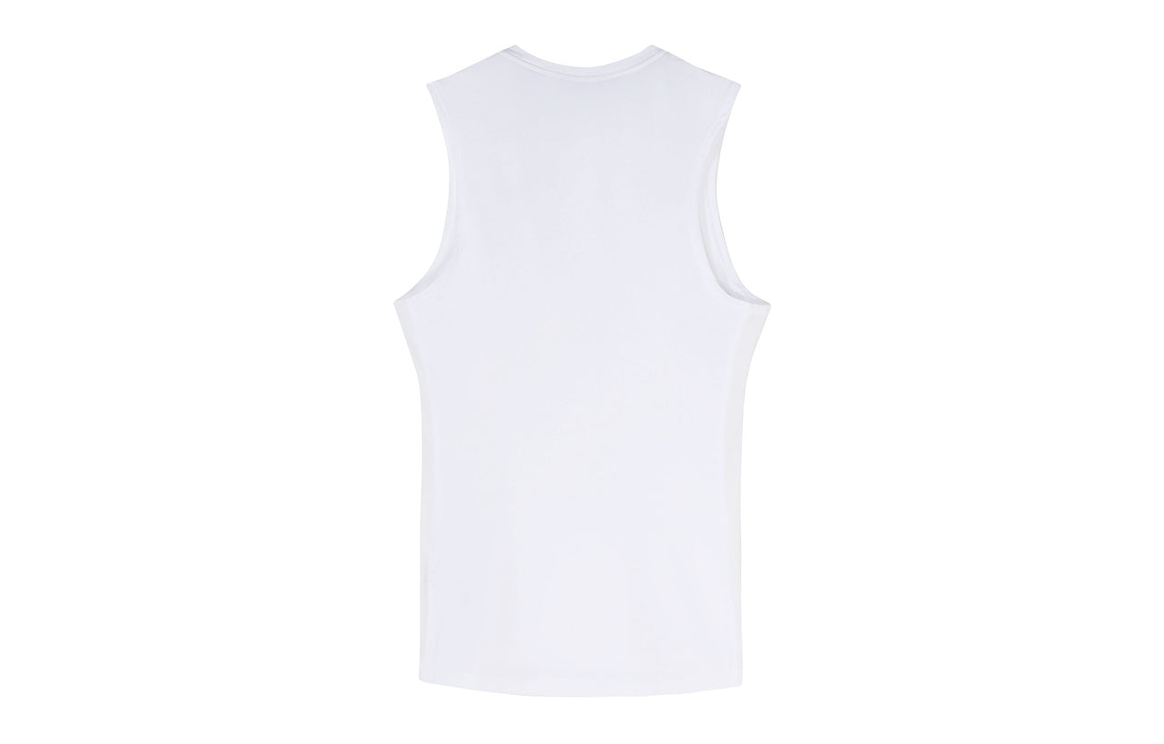 Men's Nike Pro Logo Training Tight White Vest BV5601-100