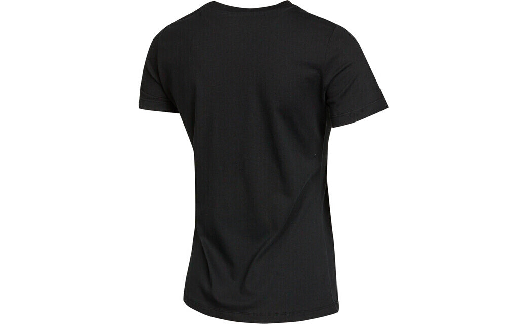 (WMNS) Nike Sportswear Sport TrainingBreathable Fabric Knitting Short Sleeve T-Shirt Black CZ7340-011