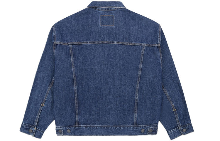 Men's Levis lapel Button Denim Jacket Blue 28789-0003