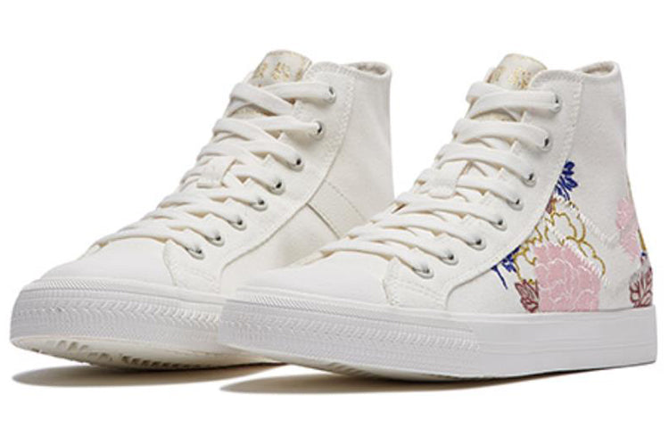 (WMNS) PONY Canvas Sneakers White 01W1SH16RW
