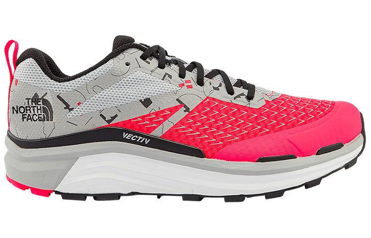 (WMNS) THE NORTH FACE Vectiv Enduris II Trail Running Shoes 'Tnf White Trail Marker Print with Brilliant Coral' 5JCP-677