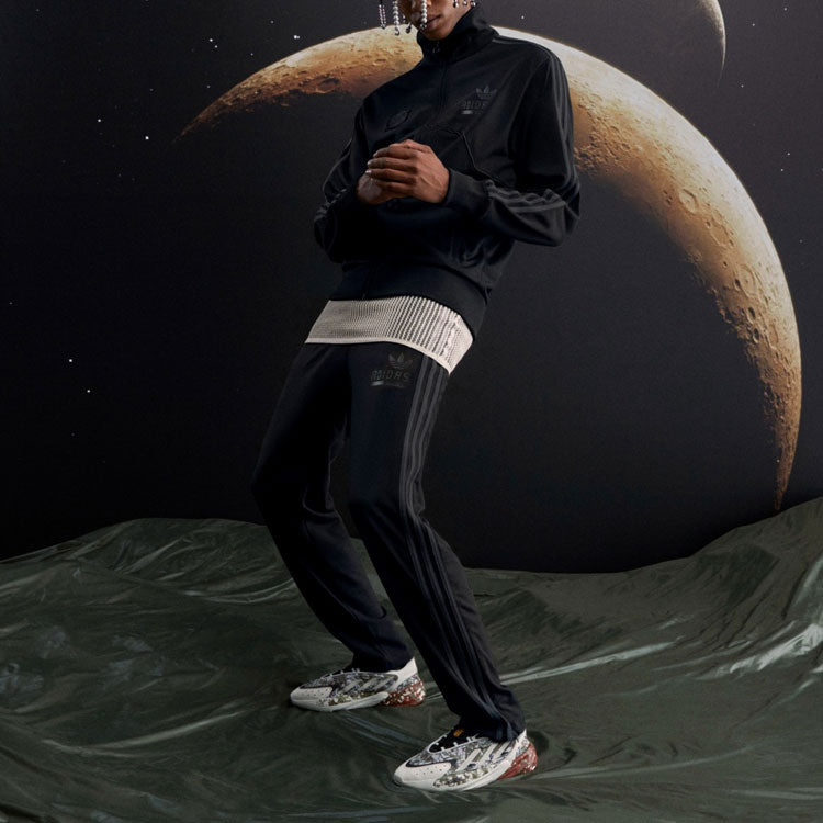 adidas Originals x Star War Crossover Straight Long Pants 'Black' HI6004