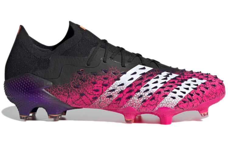 adidas Predator Freak.1 FG Demonskin Tee 'Black Shock Pink' FW7244