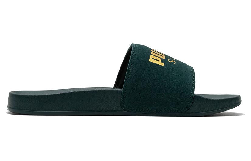 PUMA Leadcat Slides 'Green Gold' 398678-03