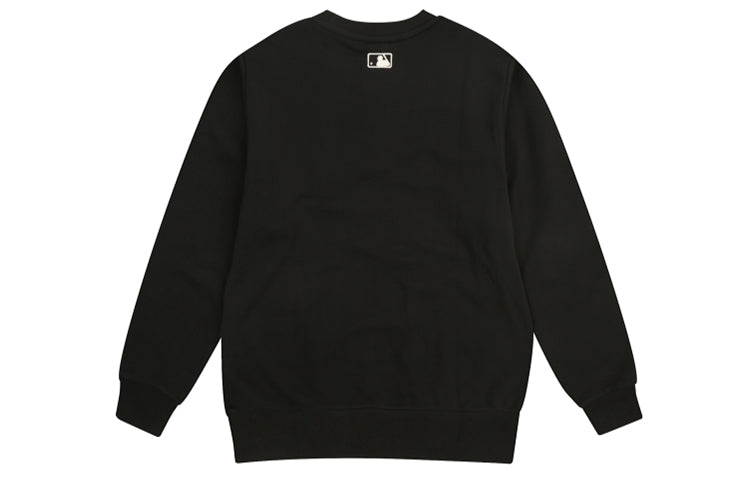 MLB Boston Red Sox Classic Loose Small Logo Round Neck Long Sleeves Unisex Black 31MT02941-43L