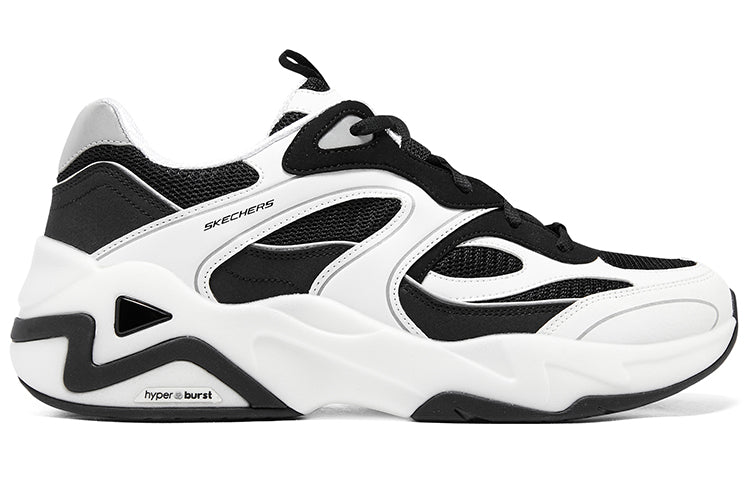 Skechers D'LITES Hyper Burst 'White Black' 232425-WBK