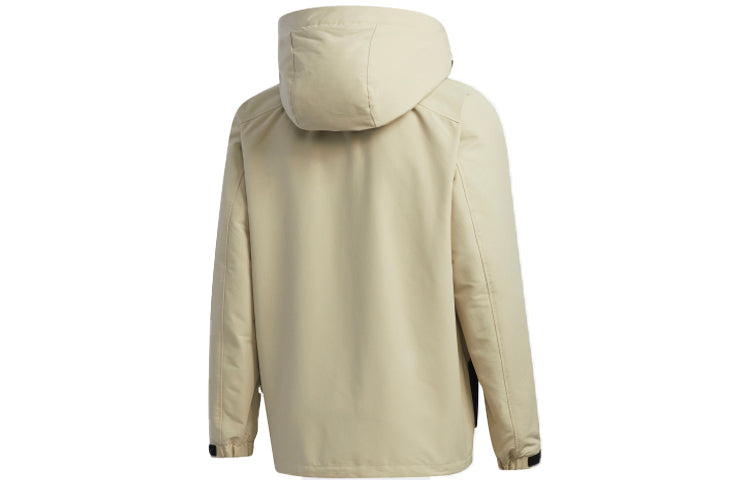 adidas 3in1 Down Jkt Multiple Pockets Outdoor Sports Detachable hooded down Jacket Brown GP2917