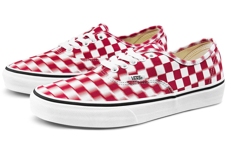Vans Authentic 'Blur Check - White Red' VN0A2Z5I17Z