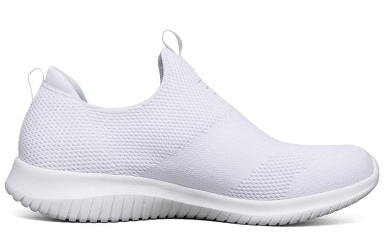 (WMNS) Skechers Ultra Flex 'White' 12837-WHT