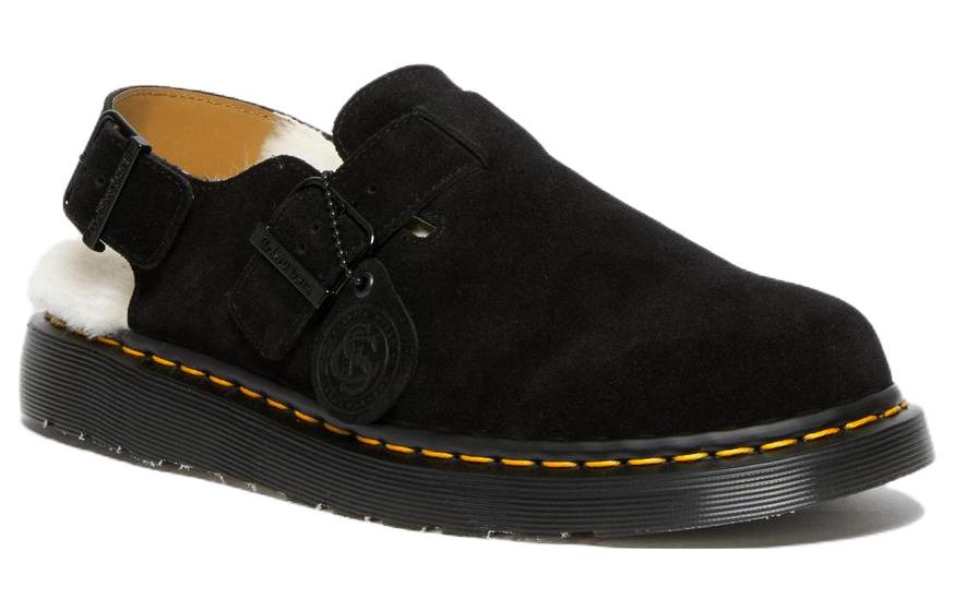 Dr. Martens Jorge Shearling Slingback Mule 'Black' 27717001