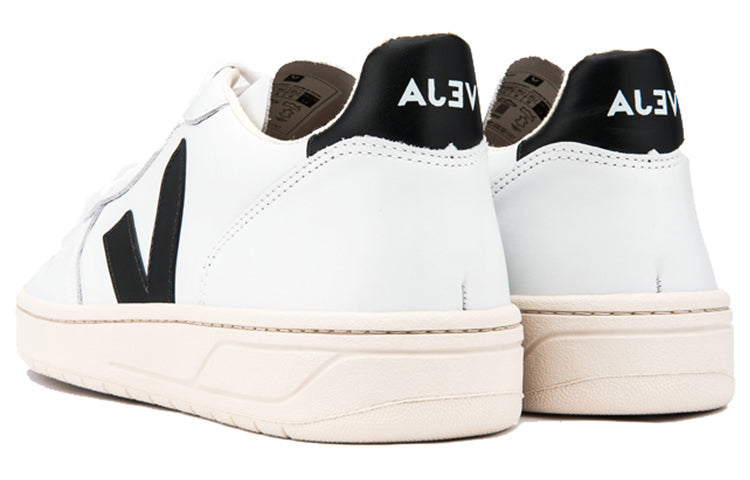 Veja V-10 Lace-Up 'Extra White Black' VX020005