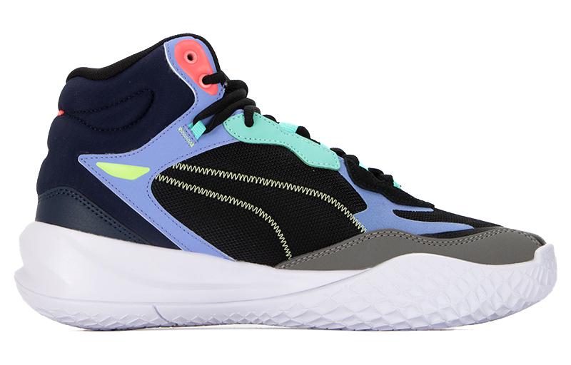 PUMA Playmaker Pro Mid 'Black Multicolor' 377902-07