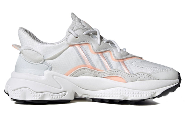 (GS) adidas Originals Ozweego Shoes 'White Gray Orange' FV5827