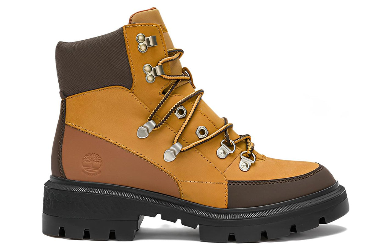 (WMNS) Timberland Cortina Valley Waterproof Mid Hiker 'Wheat Nubuck' A5VB4