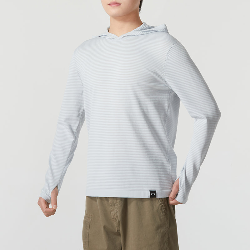 Under Armour IntelliKnit Wind Hoodie 'White' 1375075-014