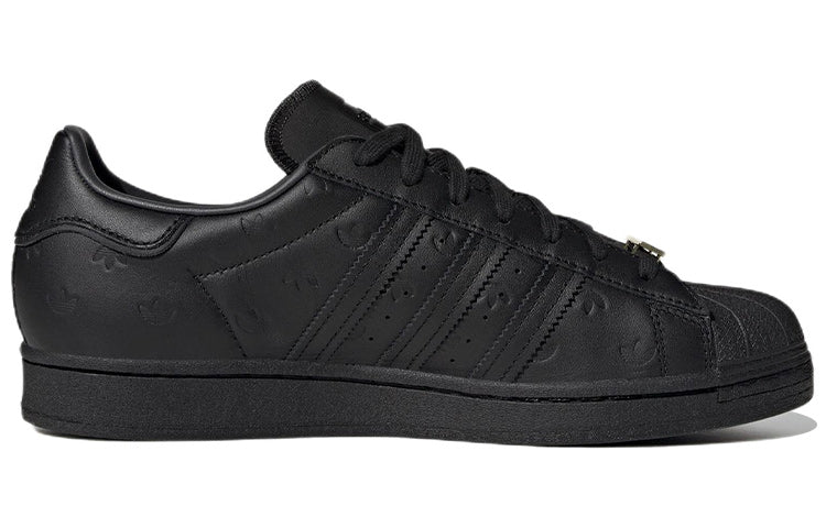 adidas Superstar 'Allover Debossed Trefoils - Black' GY0026