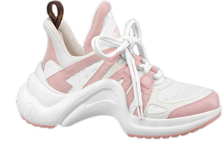 (WMNS) LOUIS VUITTON LV Archlight Sneakers 'White Pink' 1ABP74