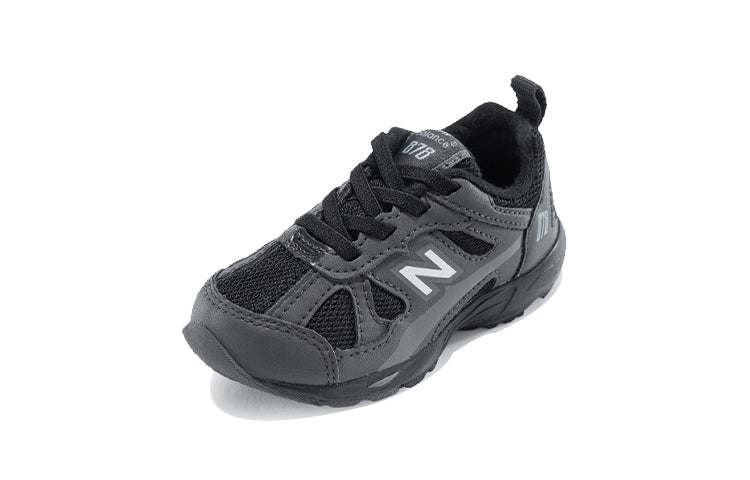 (TD) New Balance 878 Series Running Shoes Black/Grey IV878KOC