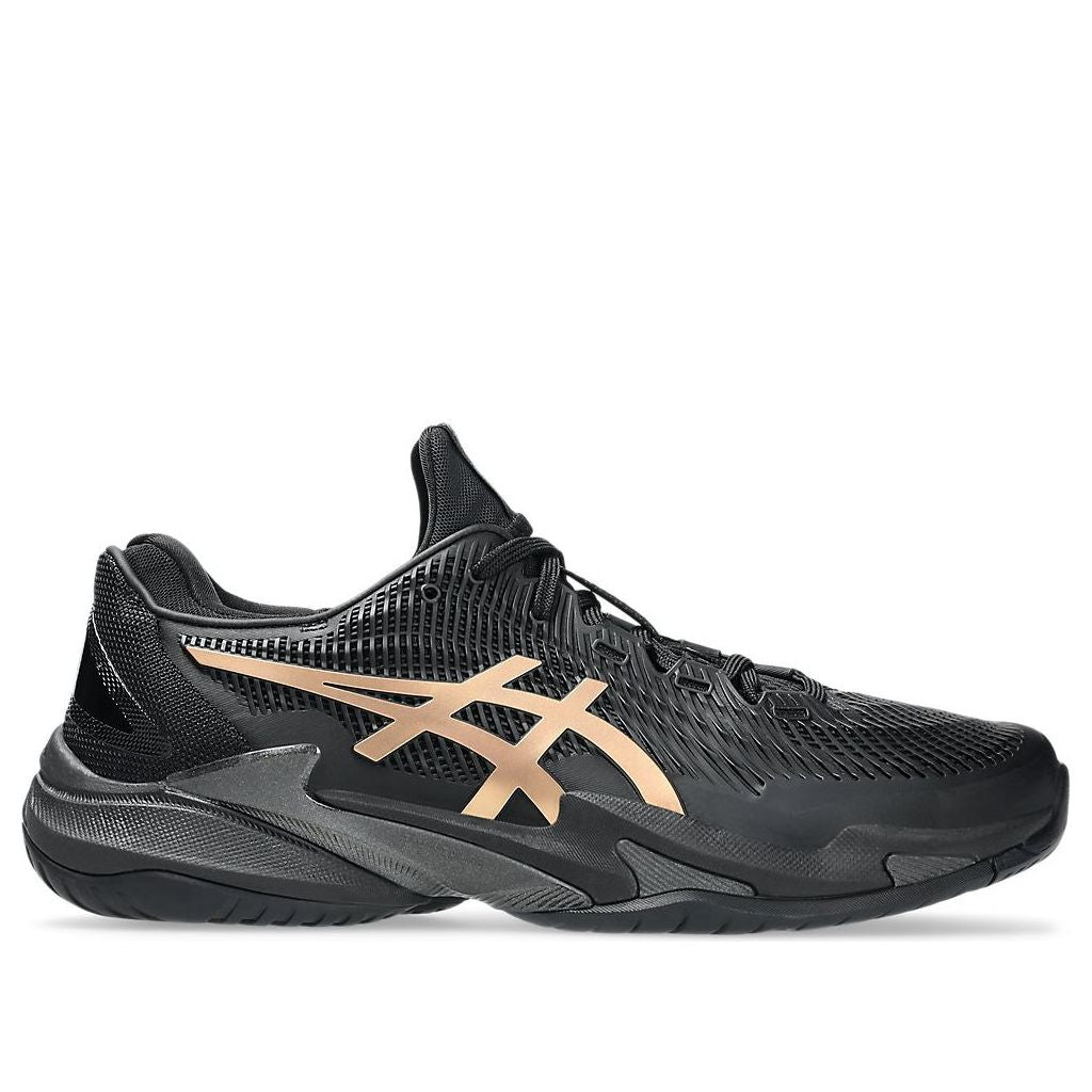 ASICS Court FF 3 Novak Night Energy 'Black Prism Gold' 1041A527-960