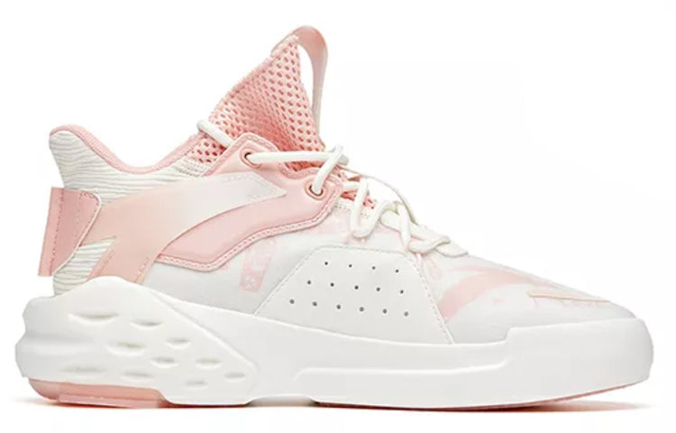 (WMNS) ANTA Overbearing Mid Top 'White Pink' 922038066-2