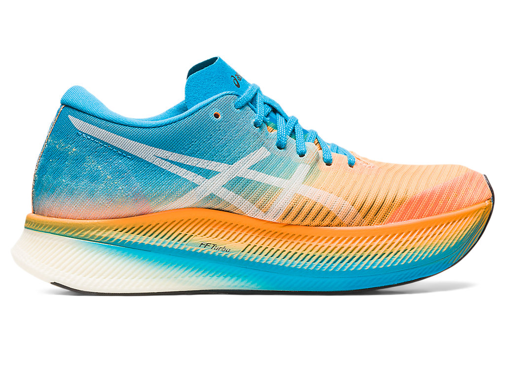 (WMNS) ASICS Metaspeed Sky 'Orange Pop Island Blue' 1012B069-810