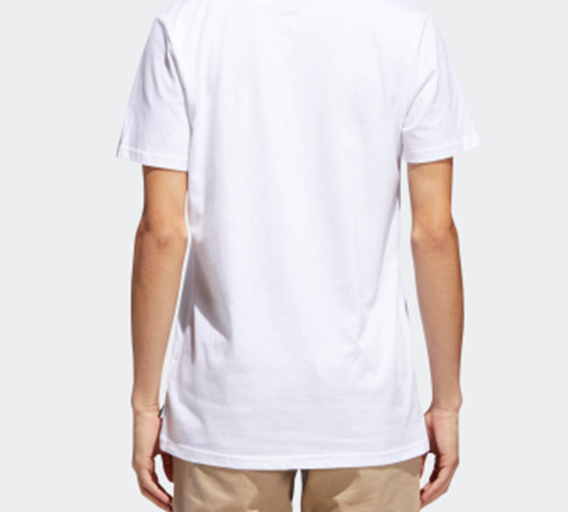 adidas originals StampTee Logo Printing Short Sleeve White CW2360