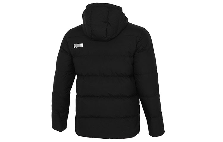 PUMA Logo Down Jacket 'Black' 534936-01