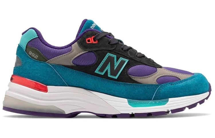حذاء New Balance 992 صنع في الولايات المتحدة الأمريكية "أرجواني مخضر" M992TC