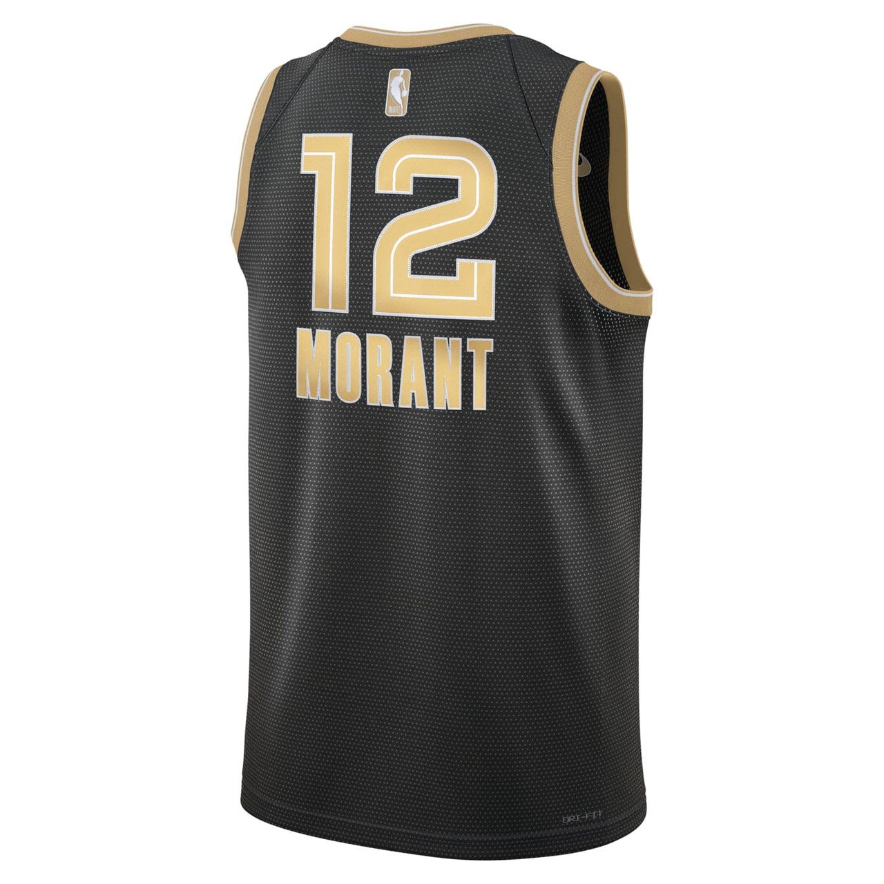 Nike Dri-FIT NBA Ja Morant Memphis Grizzlies 2024 Select Series Swingman Jersey 'Black Gold' FN5915-053