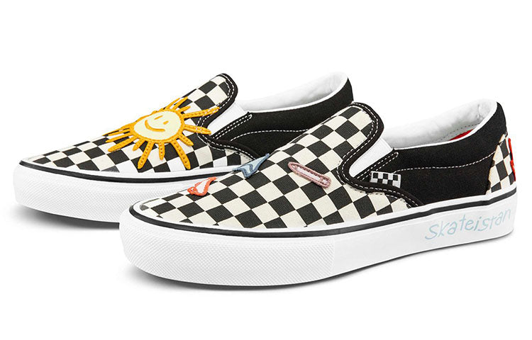 Vans Skateistan x Skate Slip-On 'Checkerboard' VN0A5FCA89C
