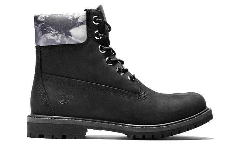 (WMNS) Timberland Premium 6-inch Waterproof Boot 'Cloudy Black Nubuck' A2ESH001