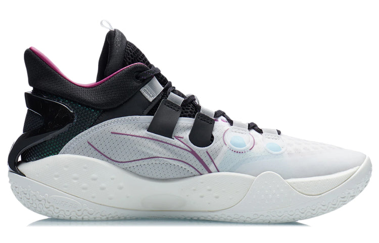 Li-Ning Sonic 9 Shoes 'White Black Red' ABAR039-1