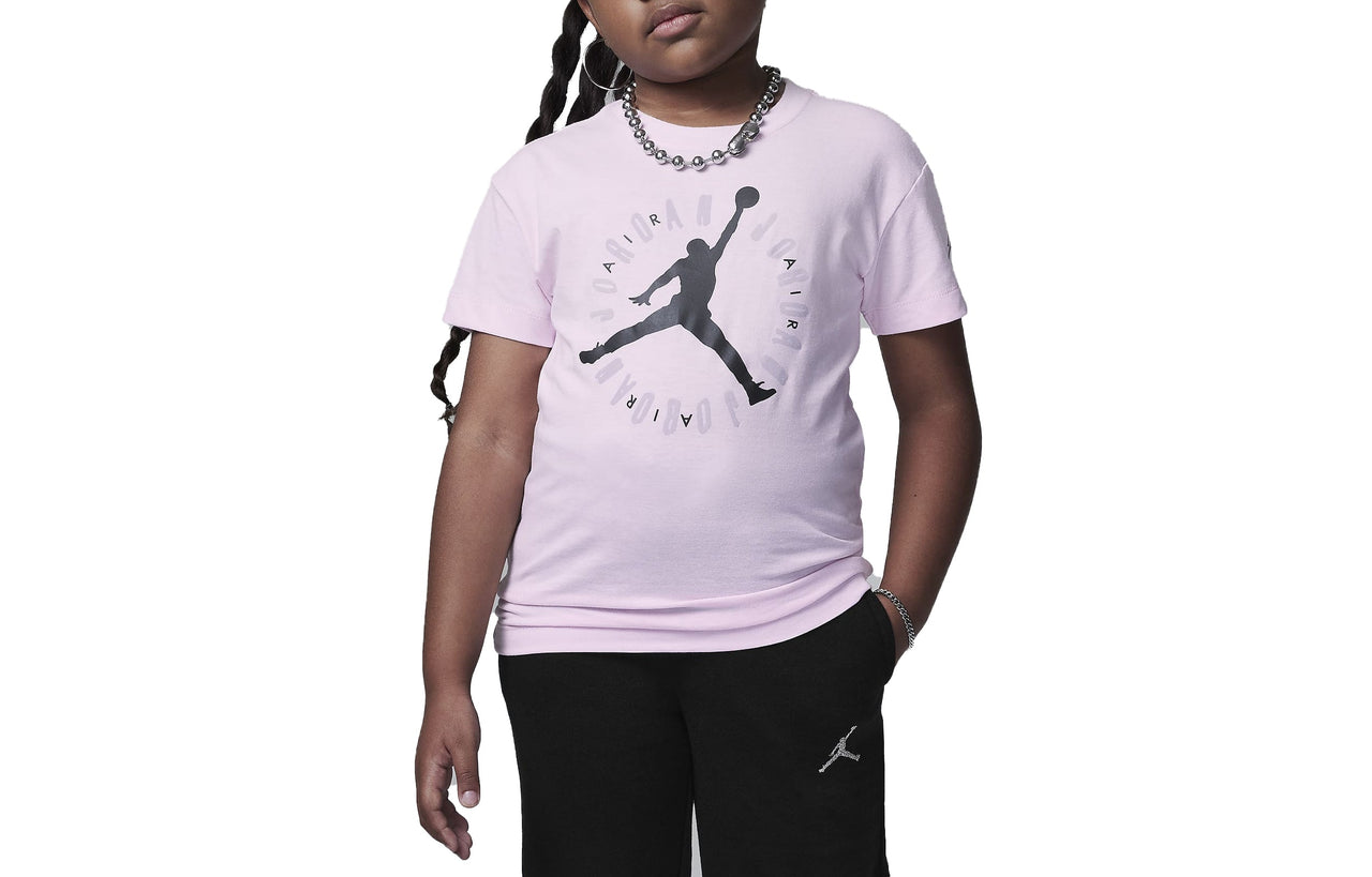 (GS) Air Jordan Soft Touch T-Shirt 'Pink' 35C824-A9Y