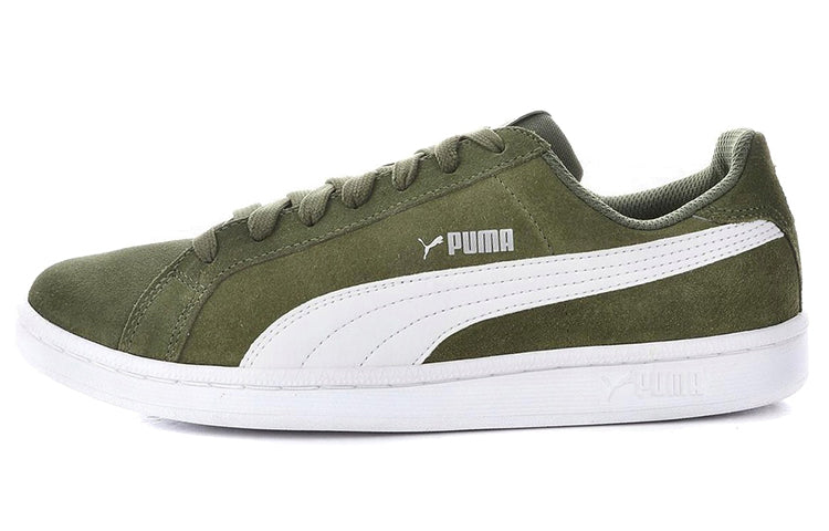 PUMA Smash Suede Low-Top Sneakers Green 361730-21