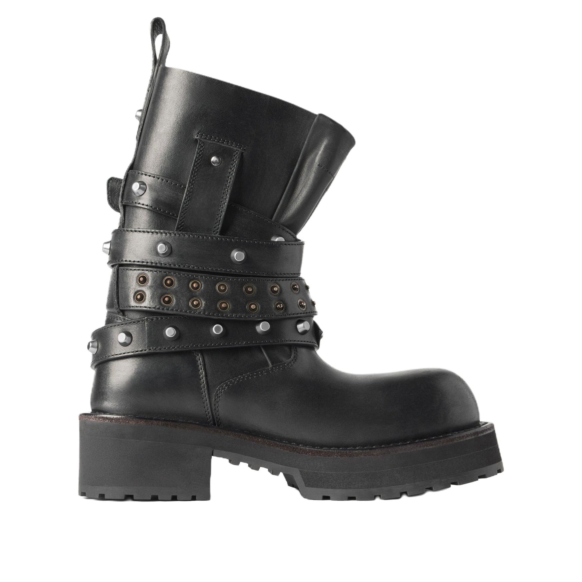(WMNS) Balenciaga Venom City Bootie 'Black' 845103WBEQ41081
