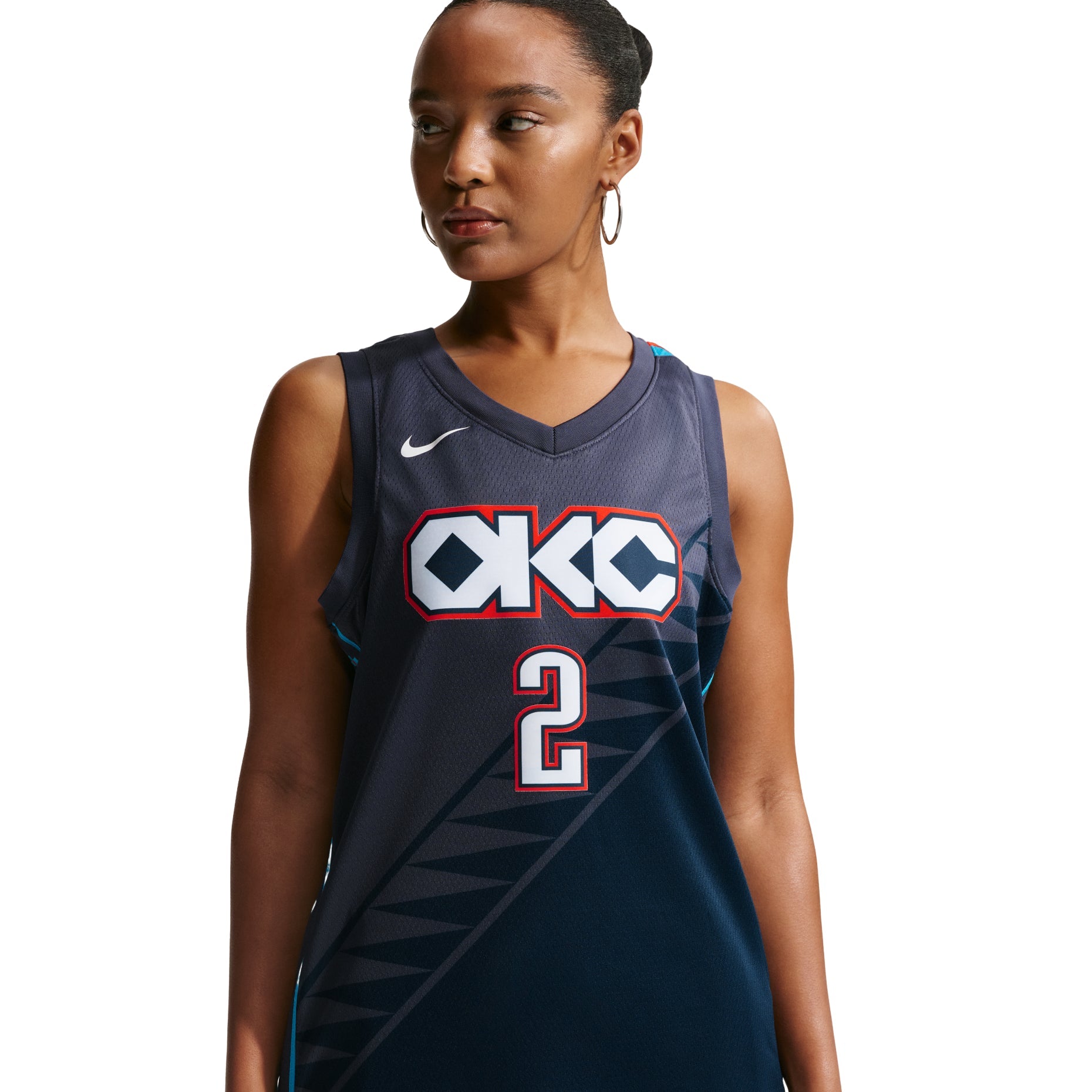 Nike Oklahoma City Thunder City Edition NBA Swingman Jersry 'Shai Gilgeous-Alexander'  HM5990-437