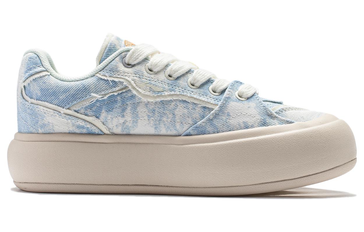 (WMNS) Li-Ning Puff Platform 'Denim Blue Beige' AZGT026-10
