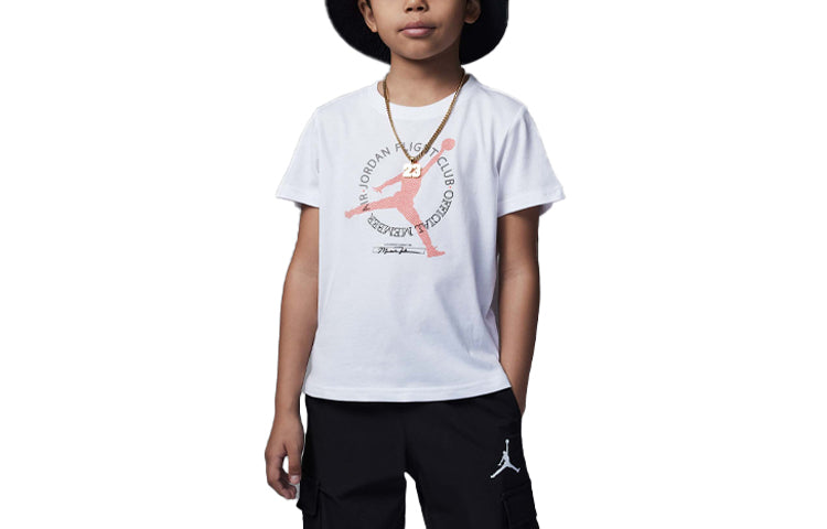 (PS) Air Jordan Flight T-shirt and Shorts 'White' FQ1040-100