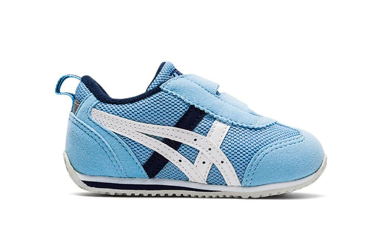 (TD) ASICS ldaho Baby 3 Running Shoes Blue TUB165-402